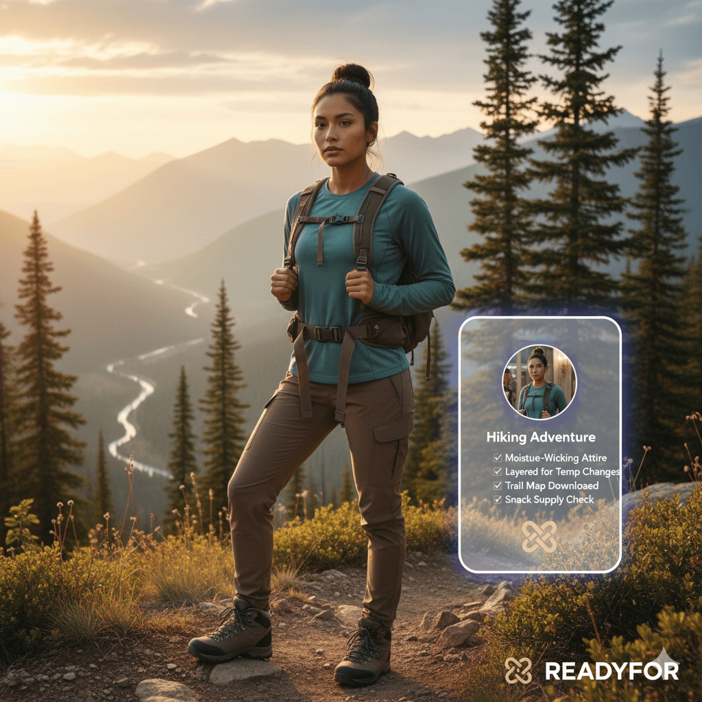 Outdoor hiking gear recommendation